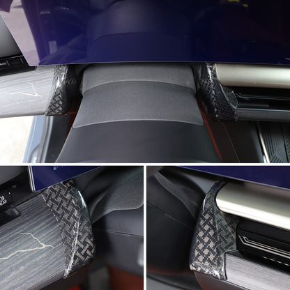 X Real Carbon Fiber Dashboard Console Side Trim For BMW 5 Series G60 2024+ 20