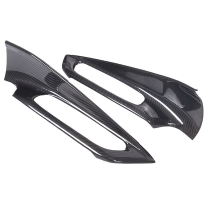 Interior Carbon Fiber Trim For C8 CORVETTE Stingray Z51 Door Panel Button Frame 1