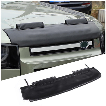 Black Car Bonnet Hood Bra Protector Mask Cover For Land Rover Defender 2020-2023 4