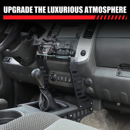Off-Road Console Molle Panels Digital Device Mount For Nissan Frontier 2009-17 12
