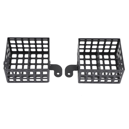 Alloy Second Row Seat Side Storage Basket Tray For LR Defender L316 2004-2018 17