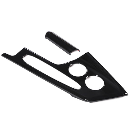 Glossy Piano Black Center Console Gear Shift Panel Trim For Corvette C8 2026+ 5
