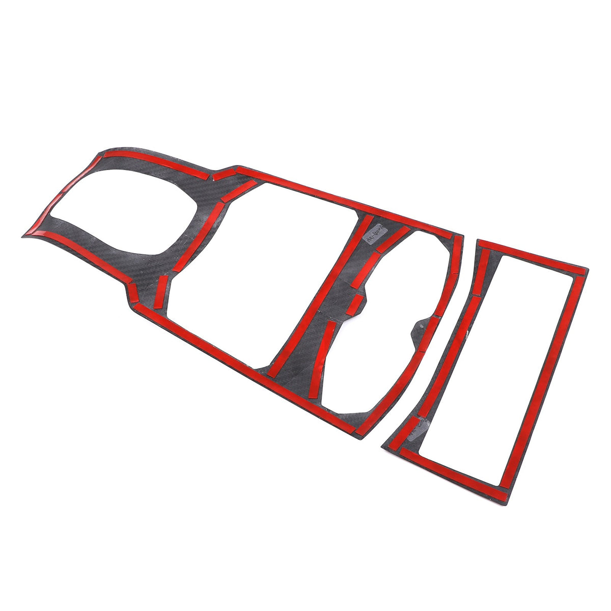 Real Carbon Fiber Center Multi Media Trim For Lamborghini Huracan 580/610 14-18 11