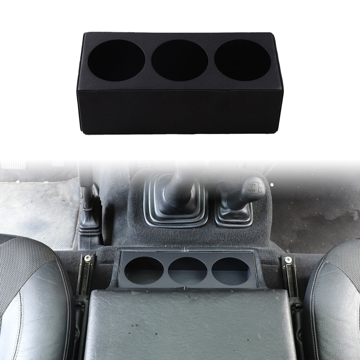 Center Console Cup Holder Insert Box Tray For Land Rover Defender L316 2004-18 1