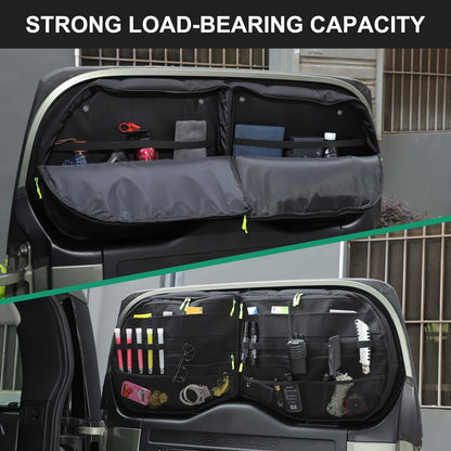 Tailgate Rear Door Cargo Trunk Storage Bag Organizer For LR Defender L663 20+ 5