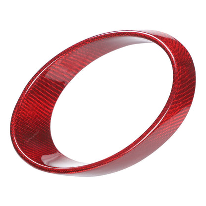 Red Real Carbon Fiber Instrument Tachometer Cover For Ferrari 458/488 2011-2016 7