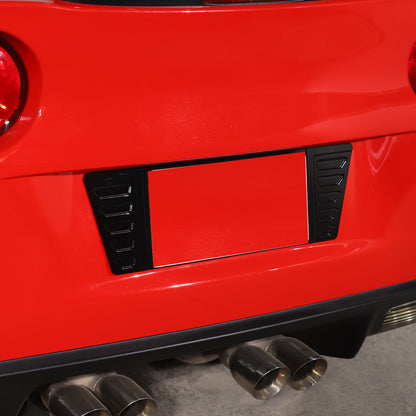 Aluminum Alloy Exterior Hood Engine License Plate Trim For Corvette C8 2020+ US - Variants 16-20 20