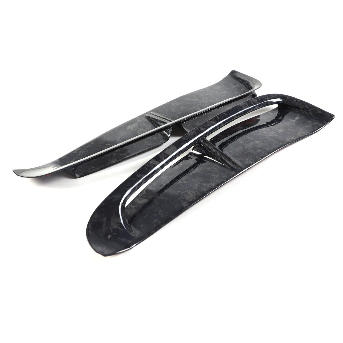 Forged Carbon Fiber Rear Side Fender Air Outlet Trim For Porsche Panamera 17-23 10