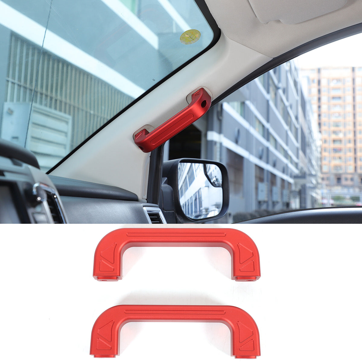 Off Road Replace A-Pillar Grab Handle Stand For Nissan Titan H61 2016-2023 3
