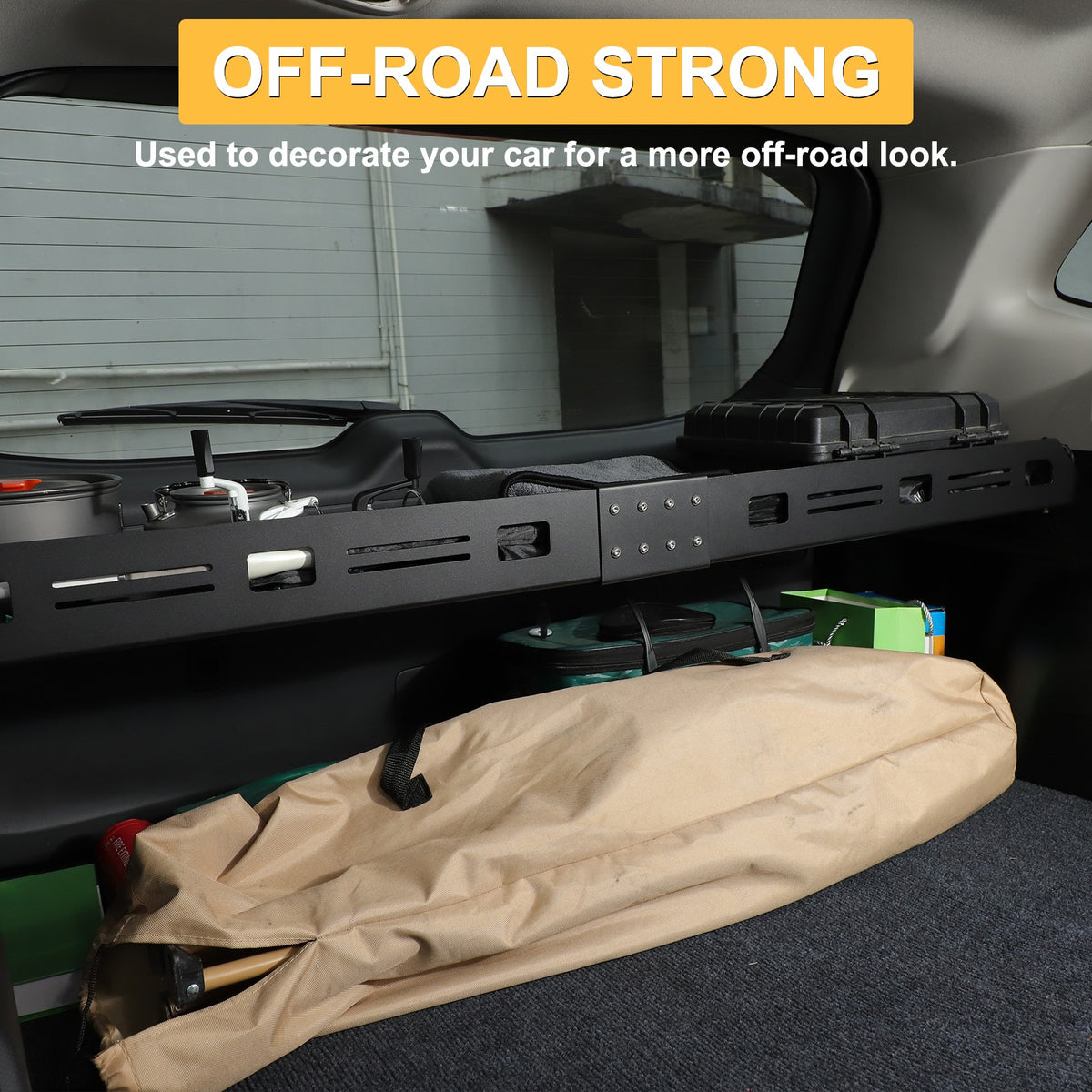 Rear Cargo Rack Luggage Storage Carrier Shelf For Subaru Forester 2019-2024 US 11