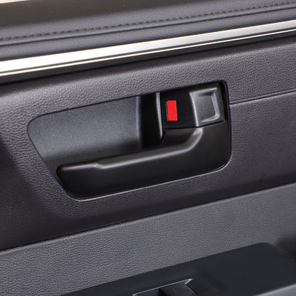 Matte Black ABS Interior Decoration Cover Trim Kit For Toyota Tundra 2022-26 US - Variants 6-10 8