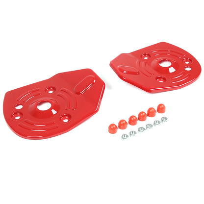 Red Full Interior Set Dash Panel Decor Cover Trim Kit For Corvette C8 2020-25 - Variants 21-21 17
