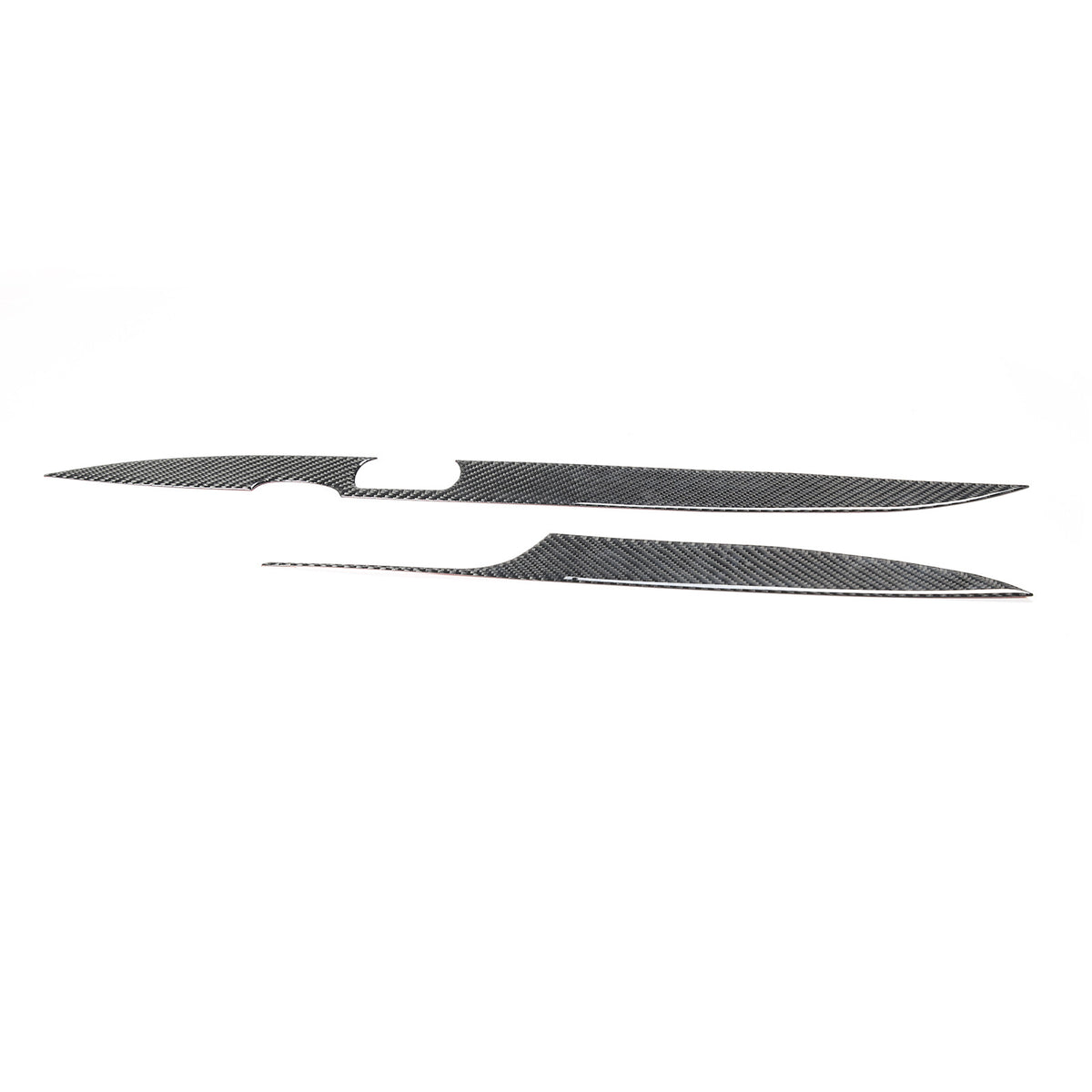 Carbon Fiber soft Door armrest panel Cover sticker Trim For Corvette C6 2005-13 13