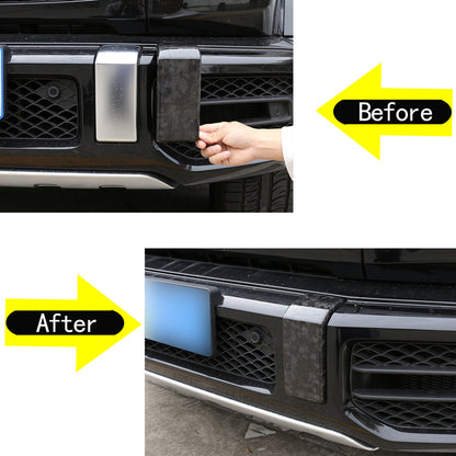 Real Carbon Fiber Front Bumper Cover Trim For Benz G Class W463 G63 2019-24 3