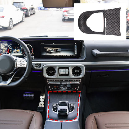 Rolls-Royce Real Carbon Fiber Center Panel Trim For Benz G-Class W464 2019-24 4
