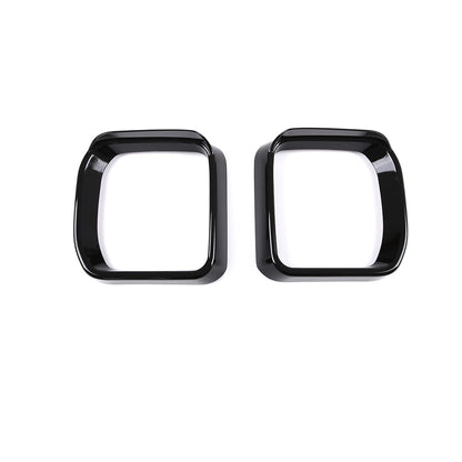 ABS Black Rear View Side Mirror Cover Trim For Land Rover Defender 2020-2022 8