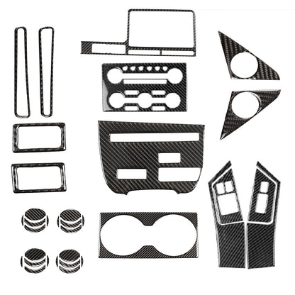 Carbon Interior Cover Trim Car Modified Decoration Sets For Nissan GTR R35 08-16 1