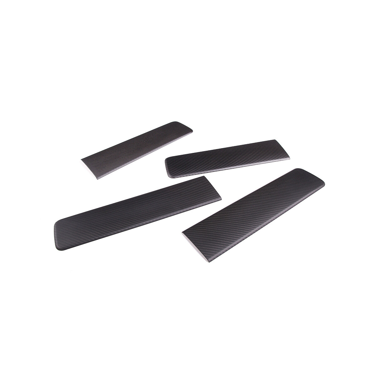 Matte Black Inner Door Panel Strip Trim Cover For Benz G-Class W463 2019-20 7