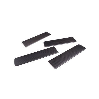 Matte Black Inner Door Panel Strip Trim Cover For Benz G-Class W463 2019-20 7