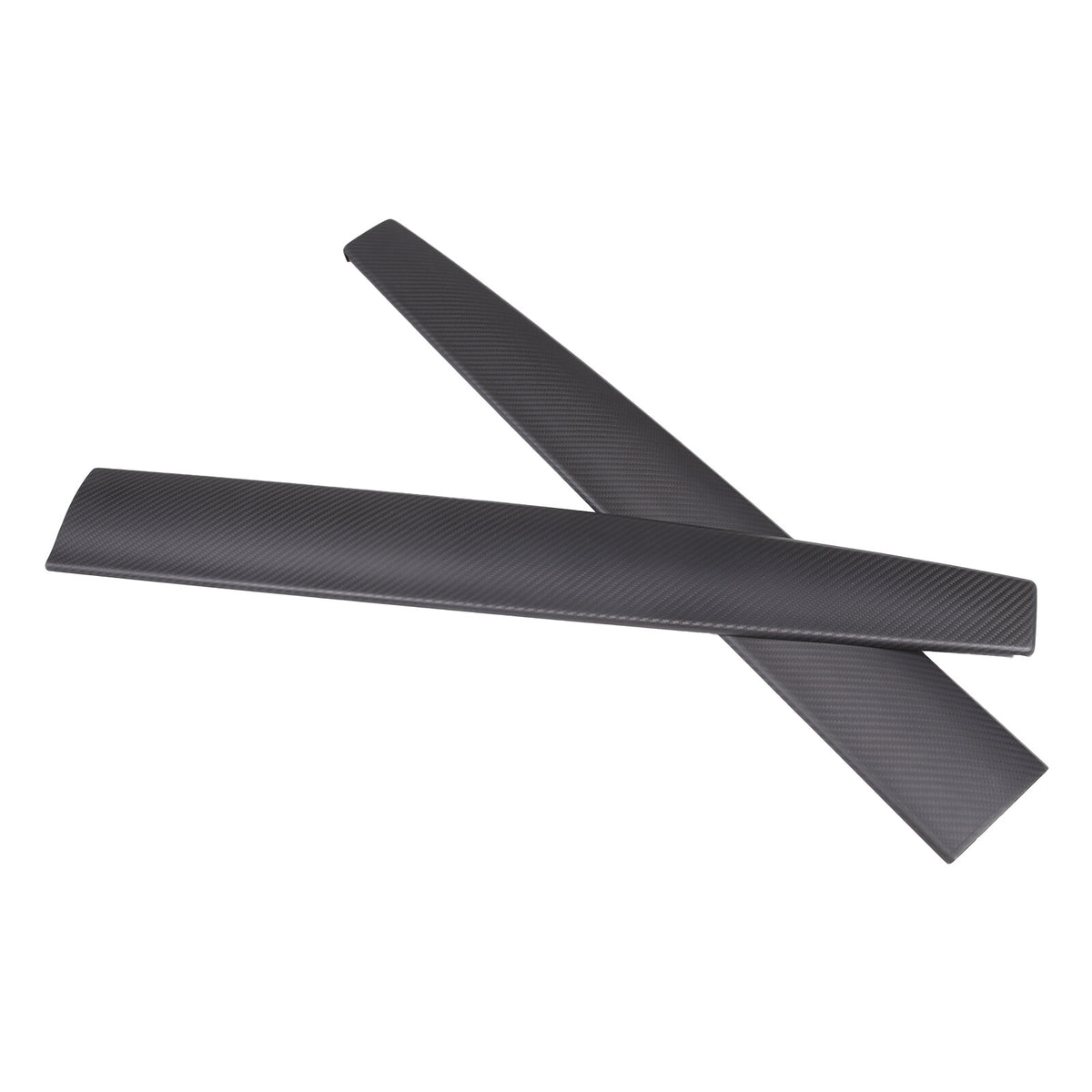 Matte Real Carbon Fiber Dashboard Panel Cover Trim For Tesla Model Y 3 2016-2022 9