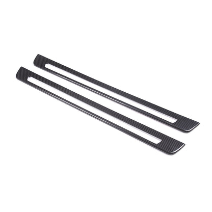Carbon Fiber Hollow External Door Sill Cover Trim Strip For Subaru BRZ 2022-23 12