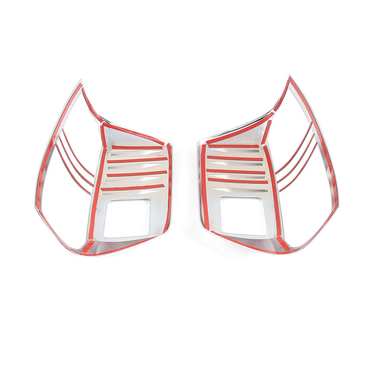 Chrome Taillight Cover Lamp Guard Trim Bezel For Toyota Tundra 2014-21 US 11