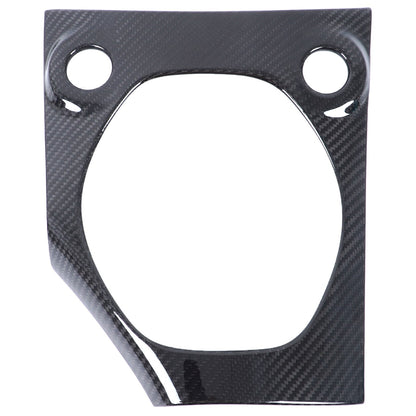 Real Carbon Fiber Center Console Gear Shift Base Trim For Nissan 400Z RZ34 MT 10