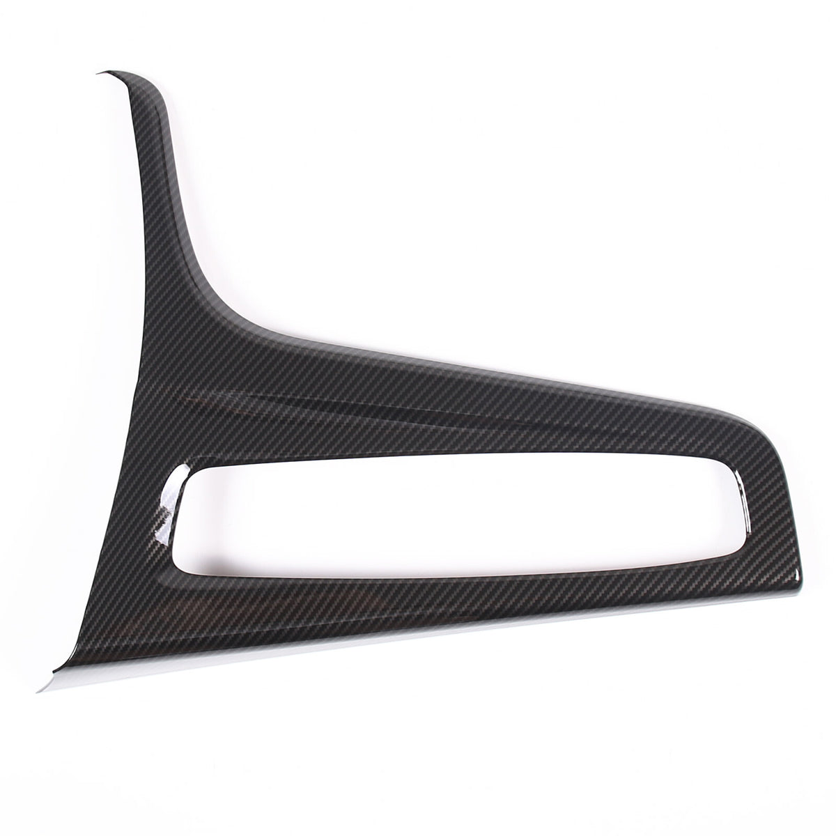 Carbon Fiber ABS Center Console Gear Shift Panel Trim For Cadillac Escalade 21+ 3