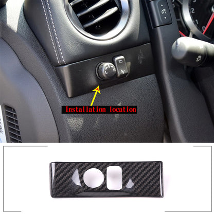 REAL Carbon Fiber Interior Exterior Trim Cover Set Kit For Nissan GTR R35 08-16 4