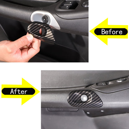 ABS Carbon Fiber Interior Decor Accessories Cover Trim For Corvette C6 2005-13 42
