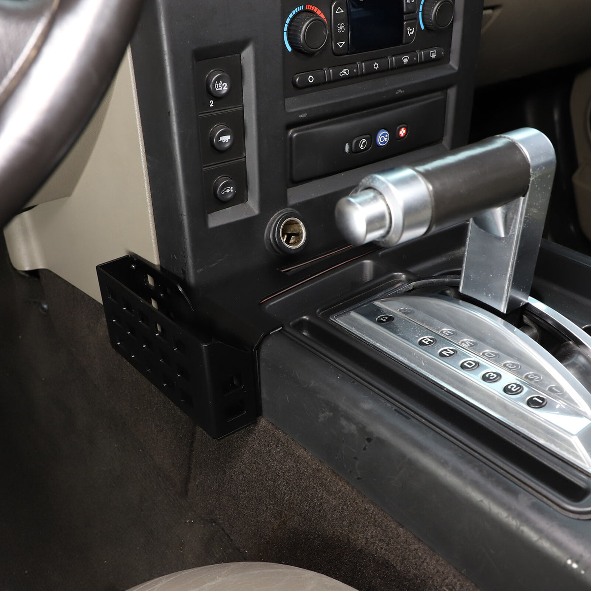 Interior Gear Shift Side Storage Box Two Baskets For Hummer H2 2001-2007 15
