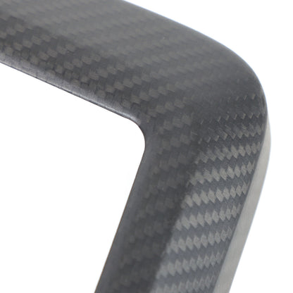 Matte Carbon Fiber Console Gear Panel Trim Cover For BMW 5 Series G60 i5 2024+ 9