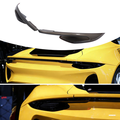 Smoked Black Rear Tail Light Guard Cover Trim For Lotus Emira V6 I4 2021-2025 16