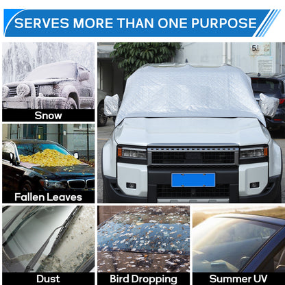 Car Windshield Snow Cover Front Guard For Toyota Land Cruiser LC250 2024 US 18