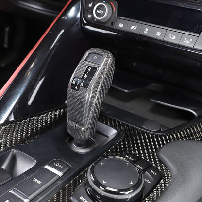 Real Carbon Fiber Full Interior Set Decor Trim Kit For Toyota Supra A90 MK5 19+ 165