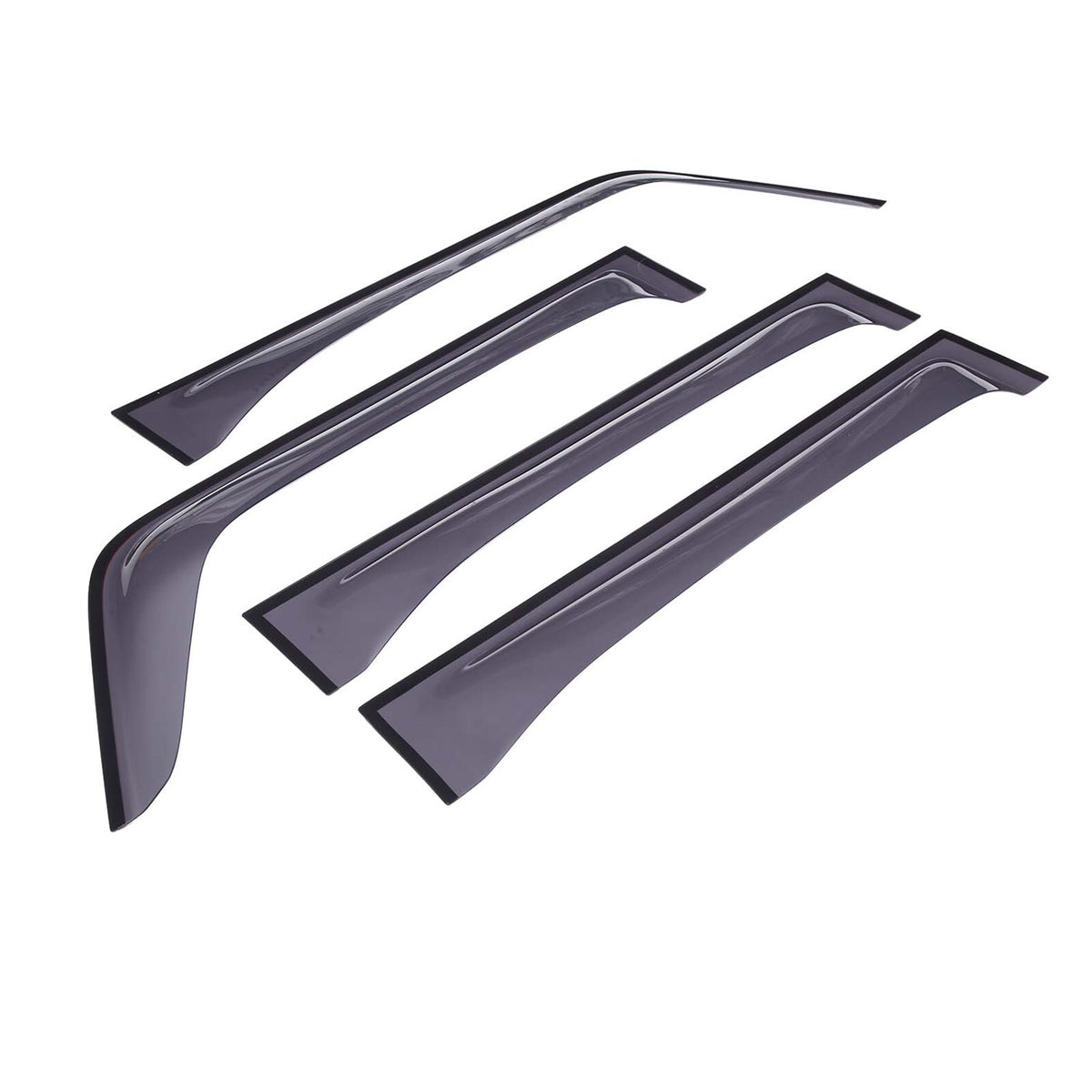 ABS Window Visor Sun Rain Guard Weather Shield Fit For Hummer H3 13