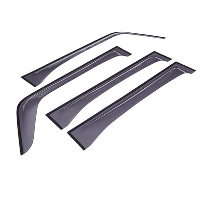 ABS Window Visor Sun Rain Guard Weather Shield Fit For Hummer H3 13