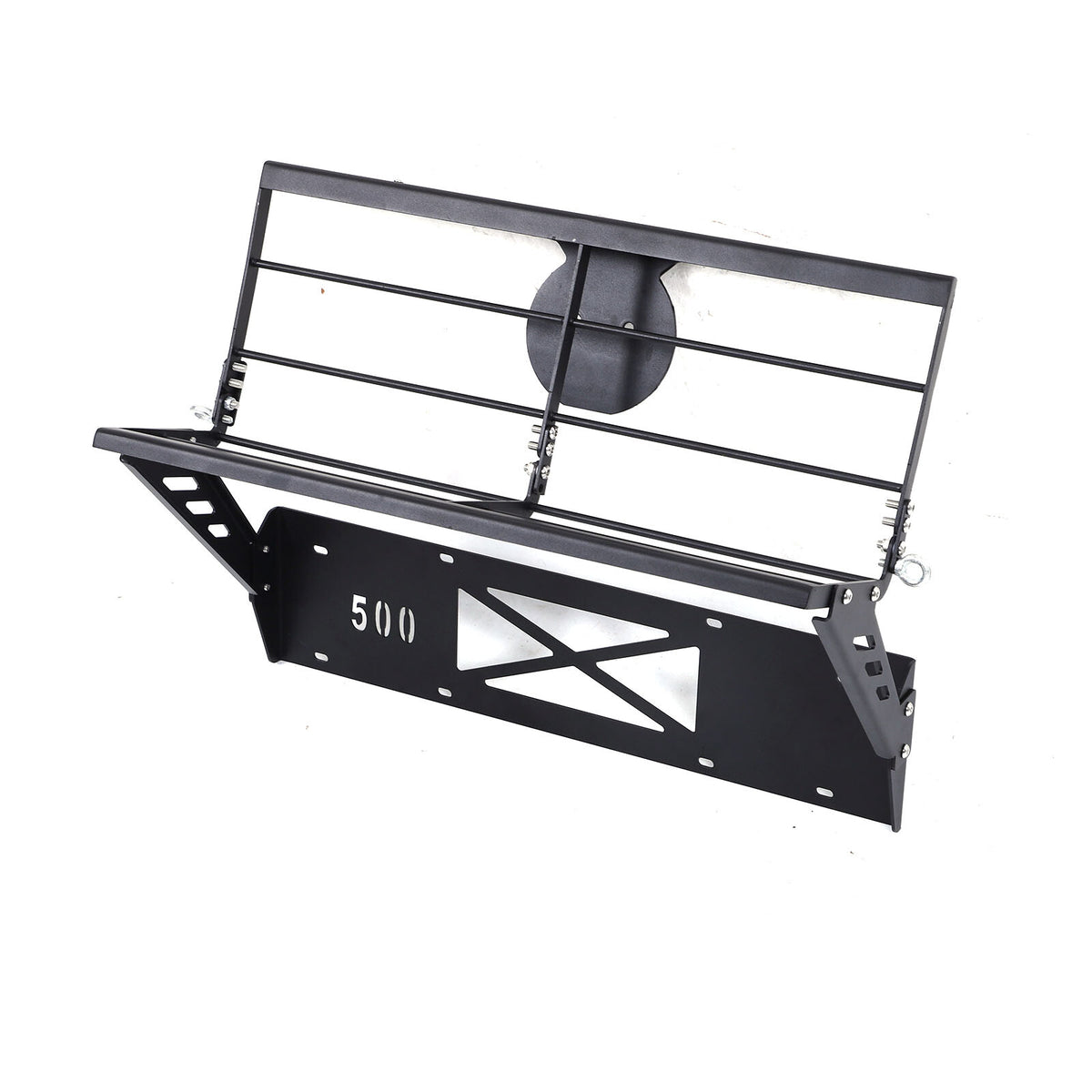 Hitch Mount Cargo Carrier Basket Rear Rack For Fiat 500 2010-2024 9