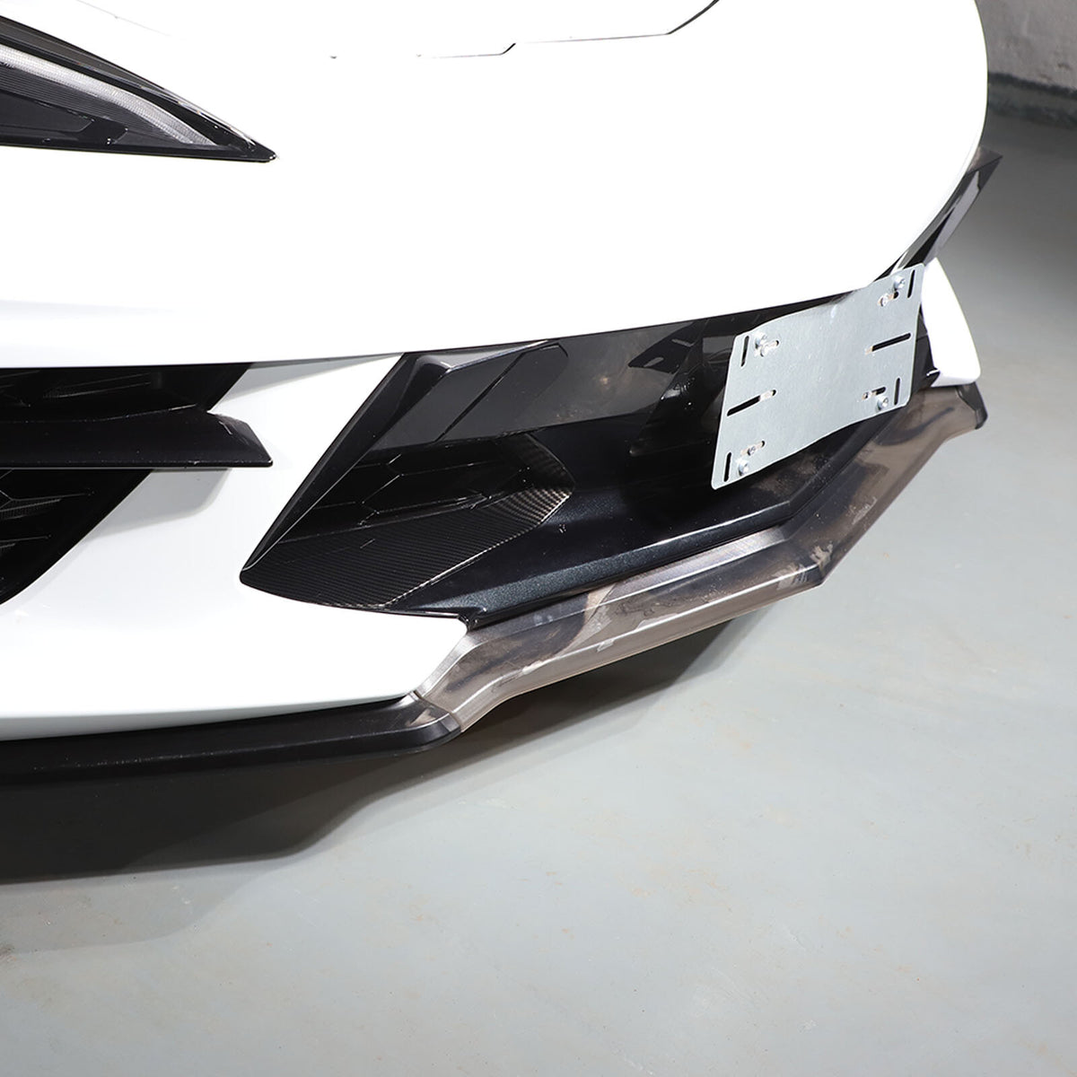 ABS Carbon Front Side Air Intake Vent Grille Cover Trim For Corvette C8 20+ 3