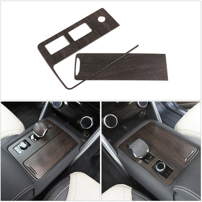Oak Grain Center Console Gear Shift Panel Trim For Land Rover Discovery 5 21-24 17
