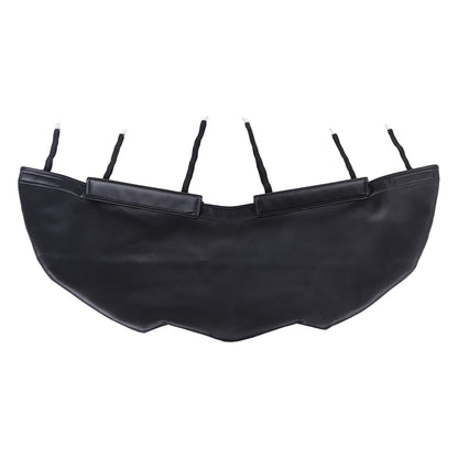 PU Leather Car Bonnet Hood Bra Wind & Bug Deflectors For Corvette C8 2020-26 US 18