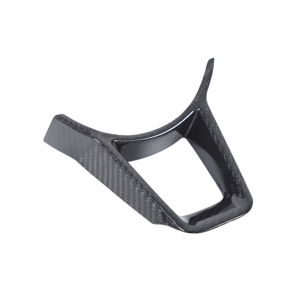Real Carbon Fiber Steering Wheel U Type Cover Trim For Nissan Z RZ34 400Z 2023+ 12
