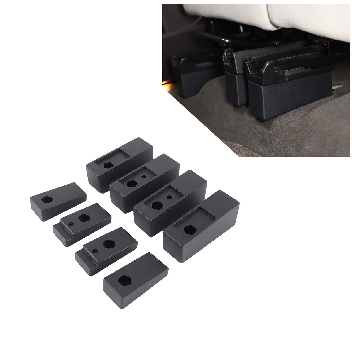 Steel Second Row Seat Heightening Bracket For Land Rover Discovery 5 L462 2017+ 16