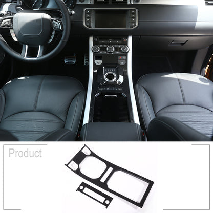 Carbon Fiber Center Console Gear Panel Trim For LR Range Rover Evoque 12-18 US 2