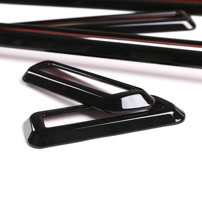 Glossy Black ABS Side Door Body Molding Trim For Benz G W463 G350 G55 G63 19+ 21
