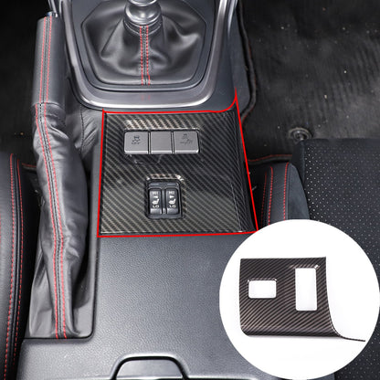 6Pcs ABS Carbon Fiber Interior Trim Set For GR86 / BRZ 2022-2024 4