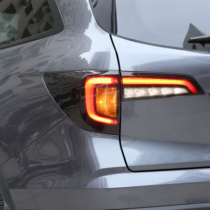 Smoked Black Rear Tail Light Guard Decor Cover Trim Bezel For Honda Pilot 15-22 19