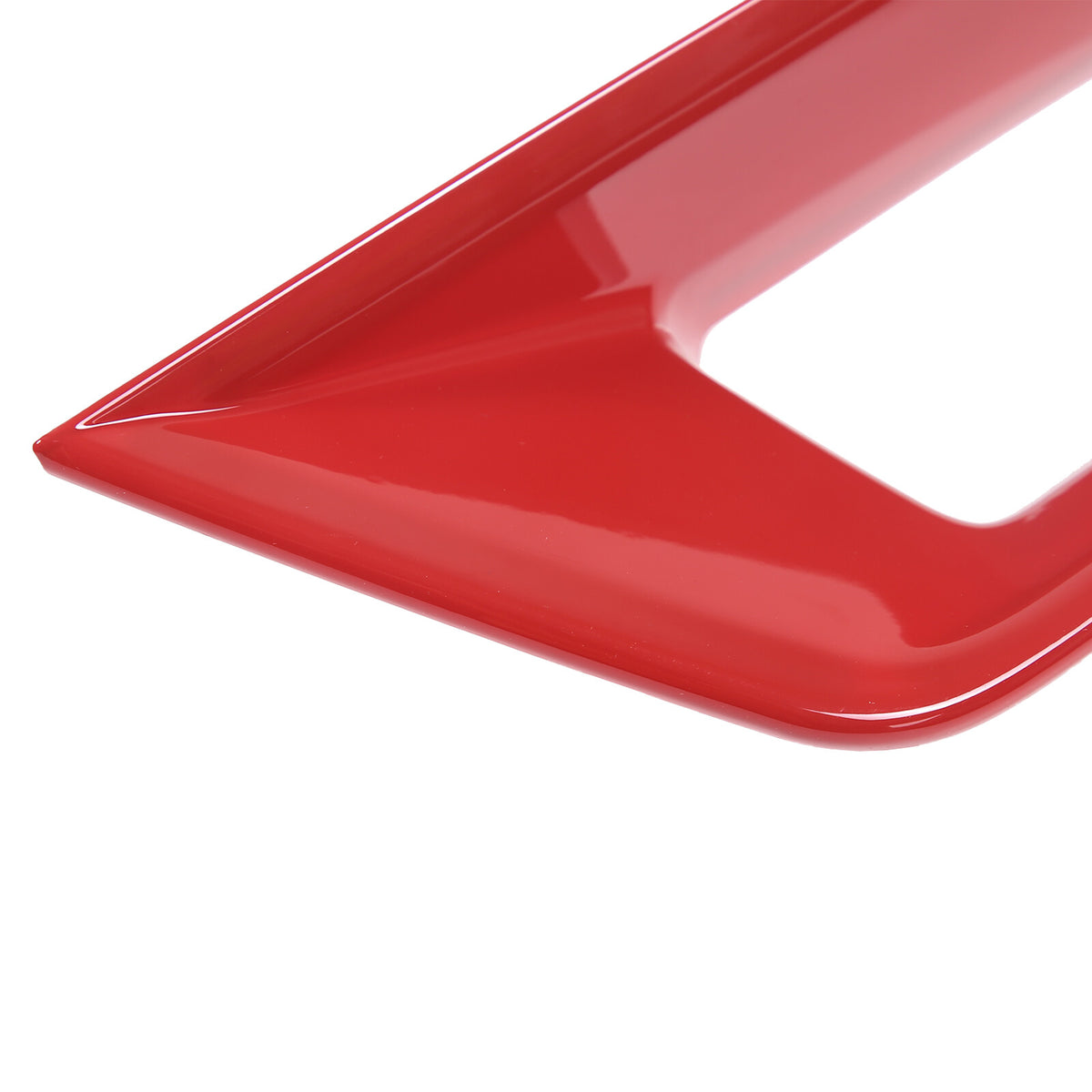 Red Front Lower Grille Air Inlet Intake Radiator Vent Trim For Corvette C7 US 11