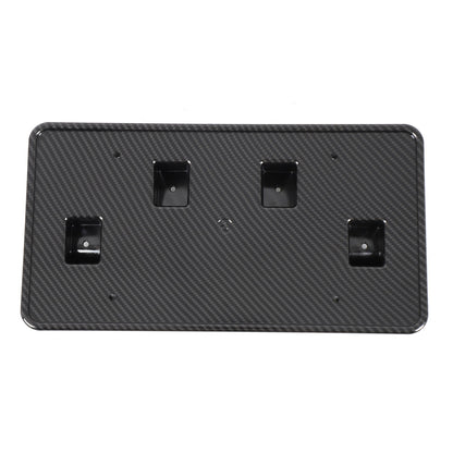 Carbon Fiber Front License Plate Bracket Holder For Corvette C6 05-13 US Version 16