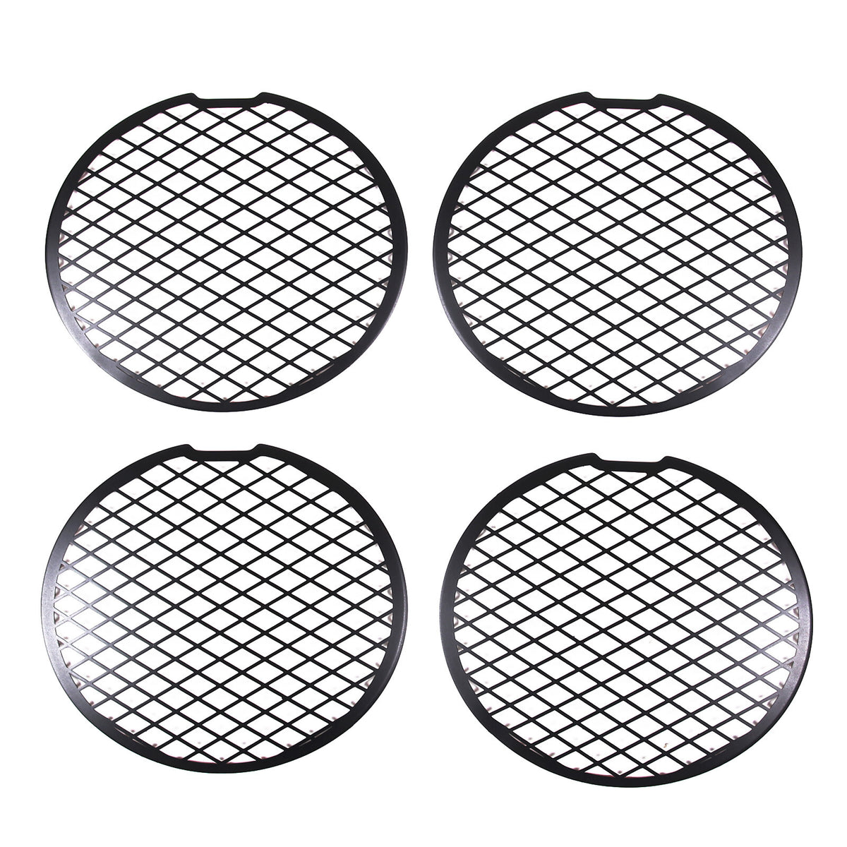 Silver Mesh Steel Rear Tail Light Grille Cover for Corvette C6 GS/Z0/ZR1 2005-13 12